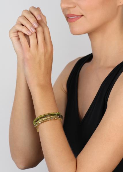 Green - Petit Glamour d'Afrique - Bracelet Konplott